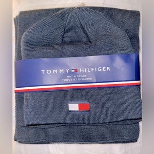 Tommy Hilfiger hat and scarf set
